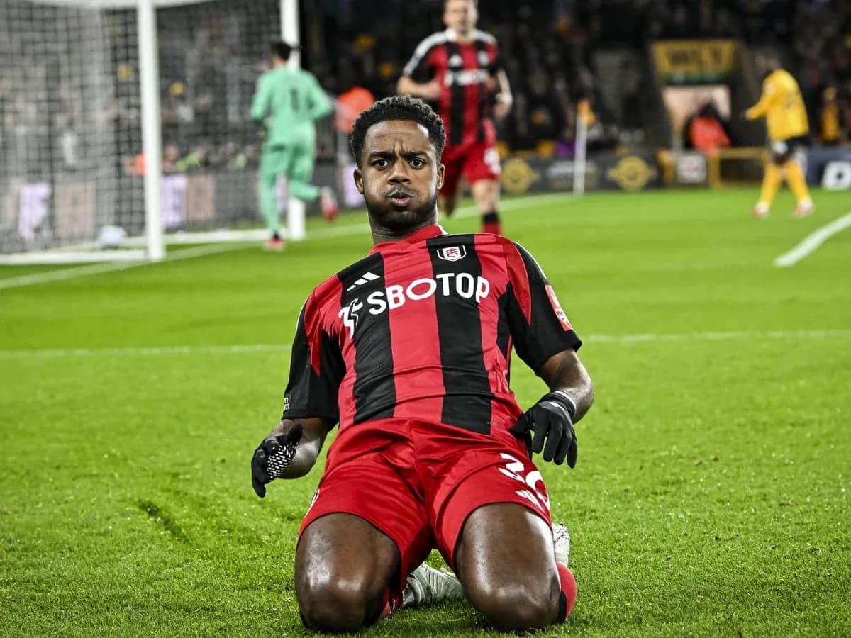 Player celebrating after scoring during match