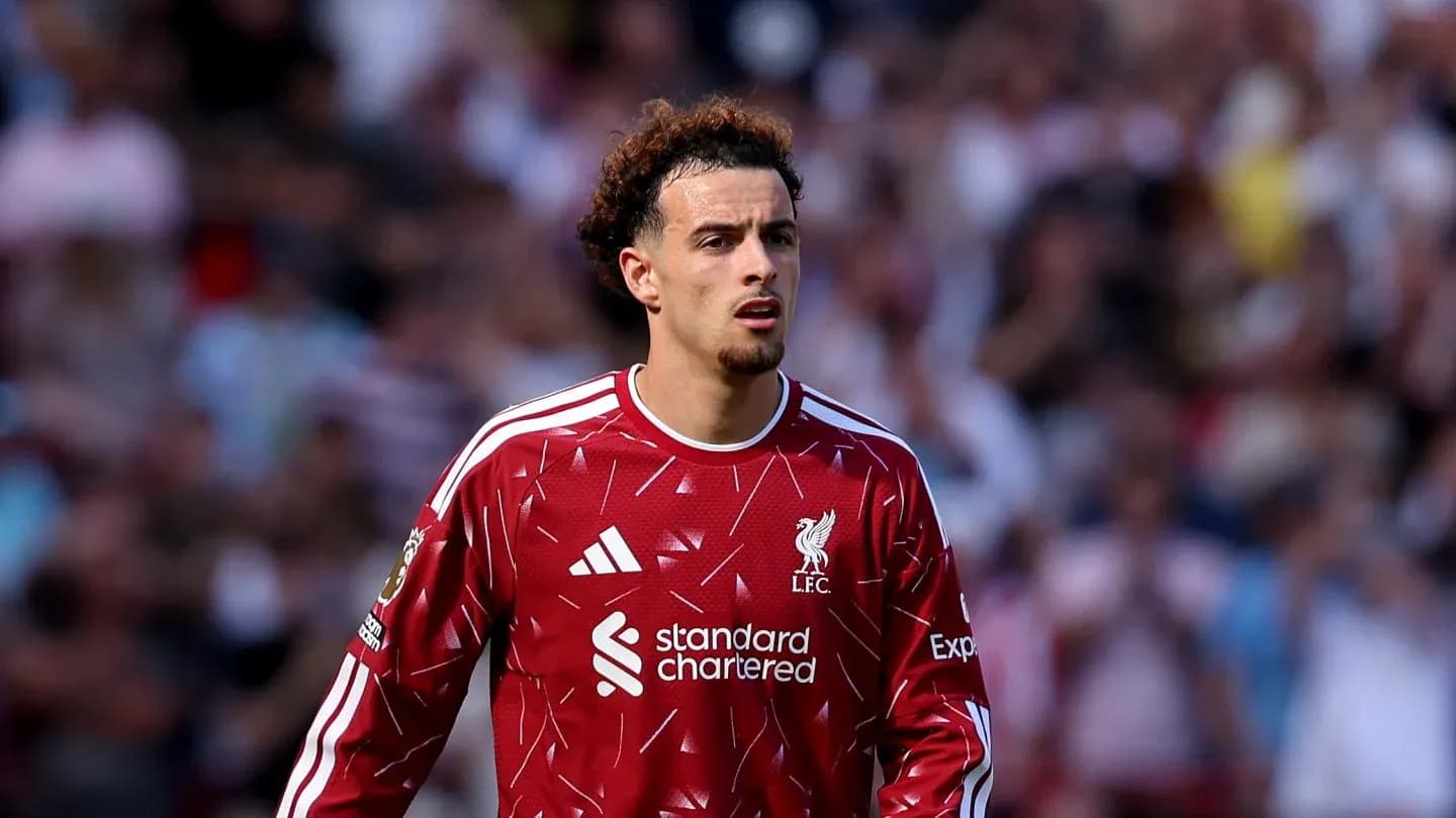 Player in Liverpool jersey during match