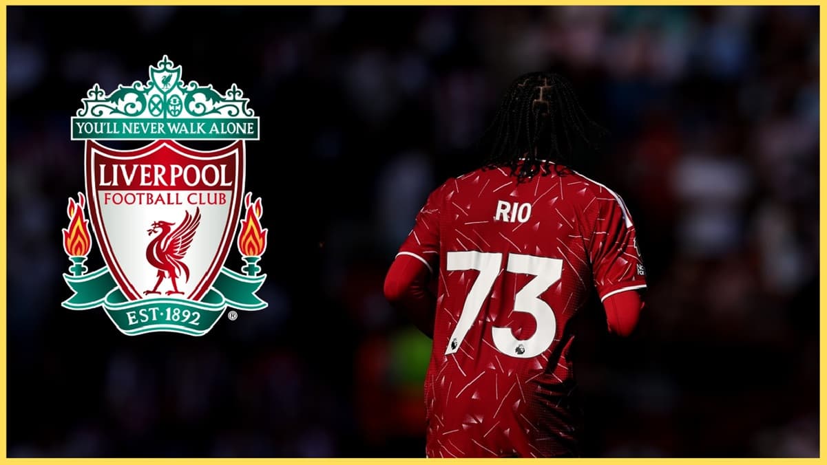 Player in Liverpool jersey with number 73