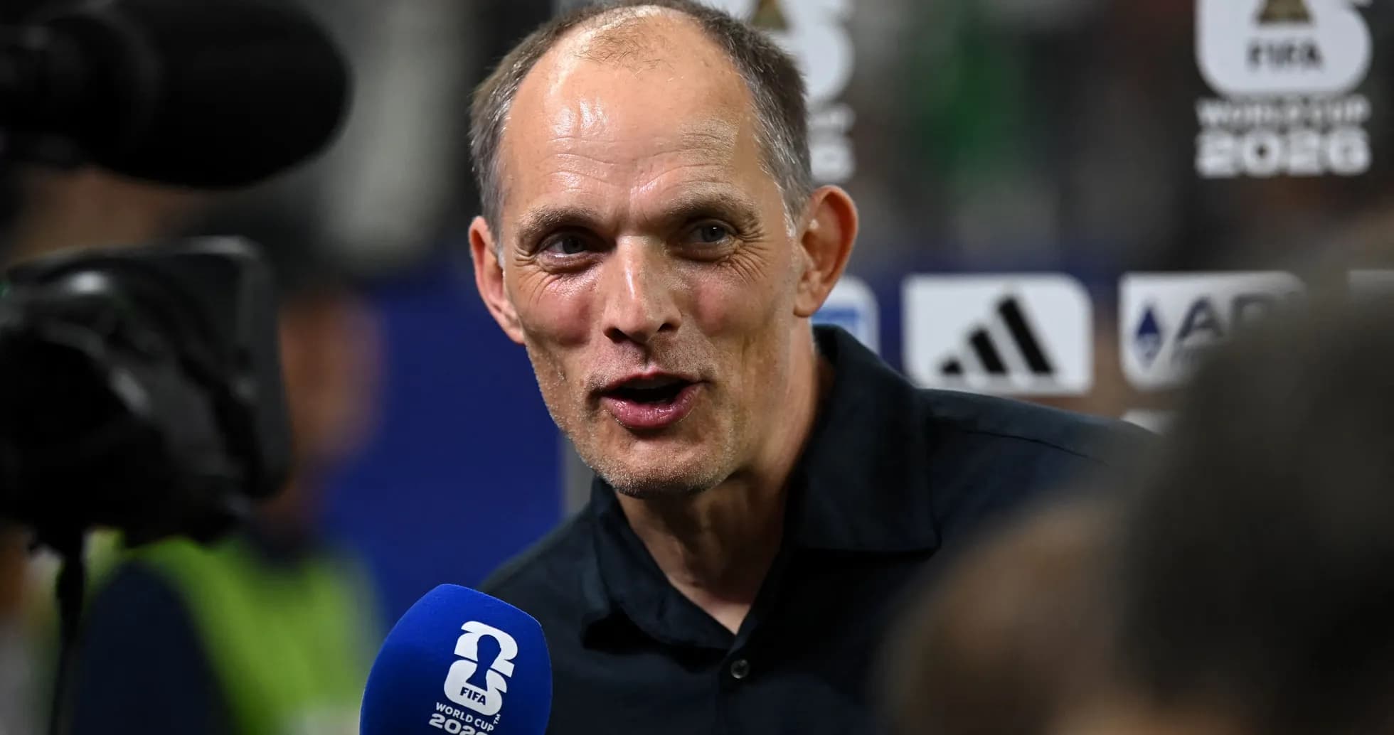 Coach speaking at FIFA World Cup 2026 interview