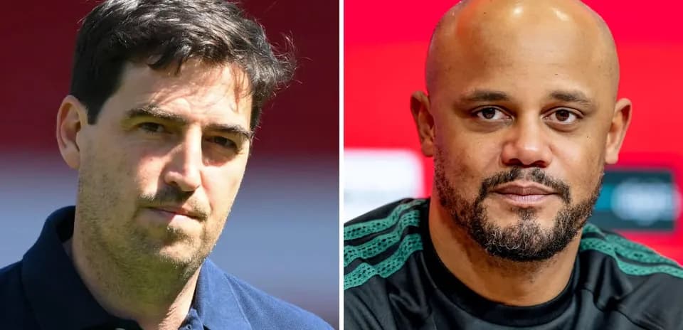 Two football coaches in separate headshots