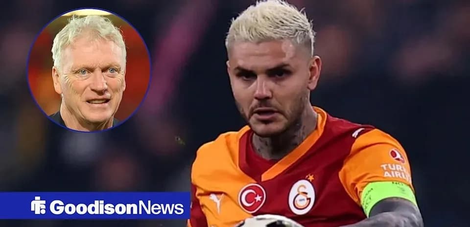 Player in Galatasaray jersey preparing to kick ball