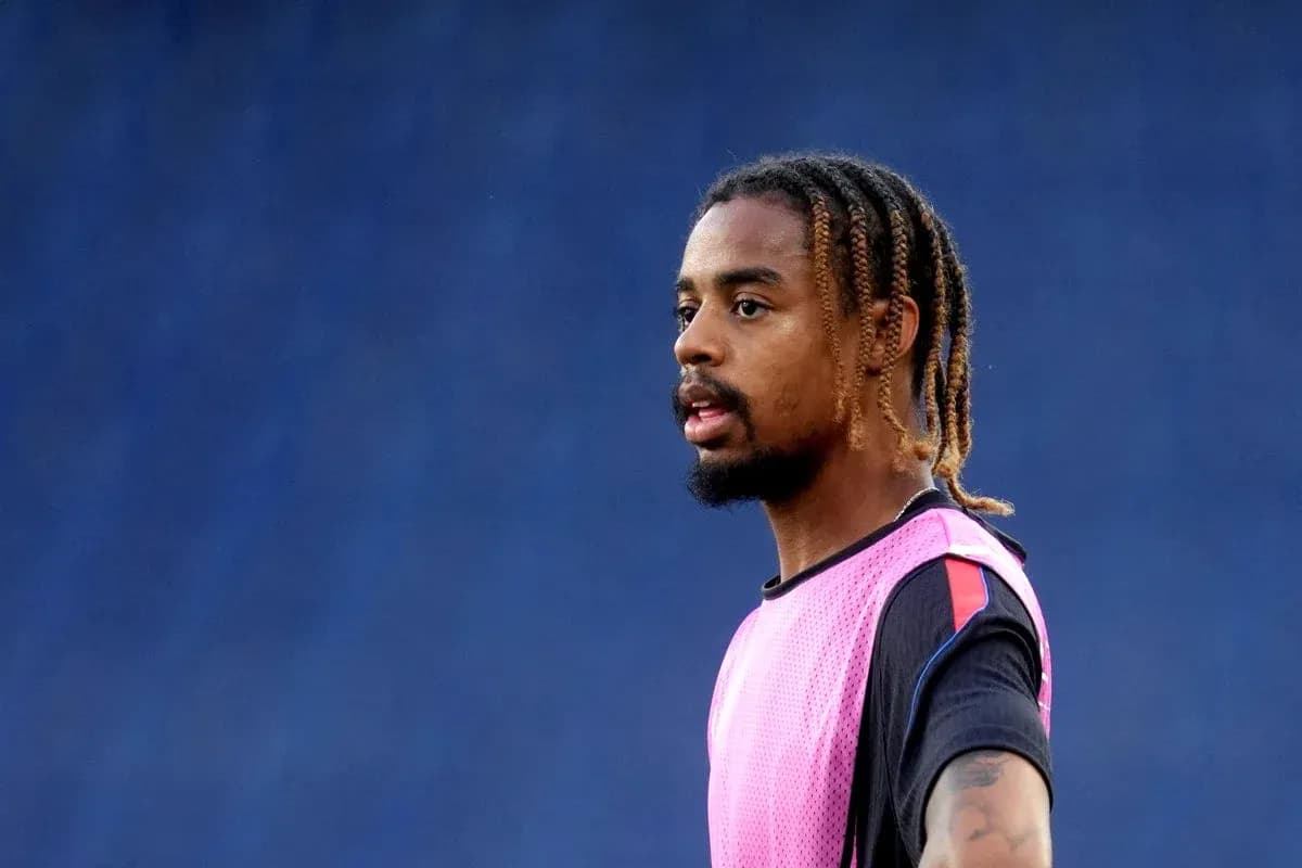 Player in training gear during practice session