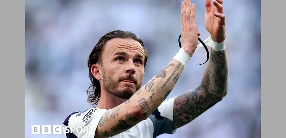 Player applauding fans during match celebration