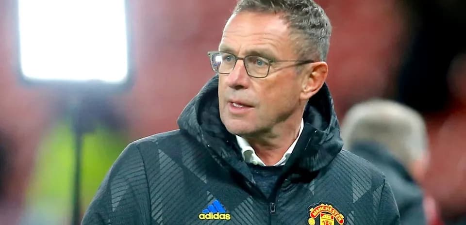 Manager observing the match from the sidelines