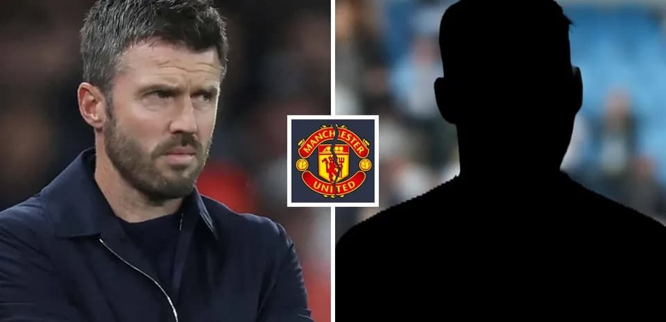 Coach looking serious with Manchester United logo