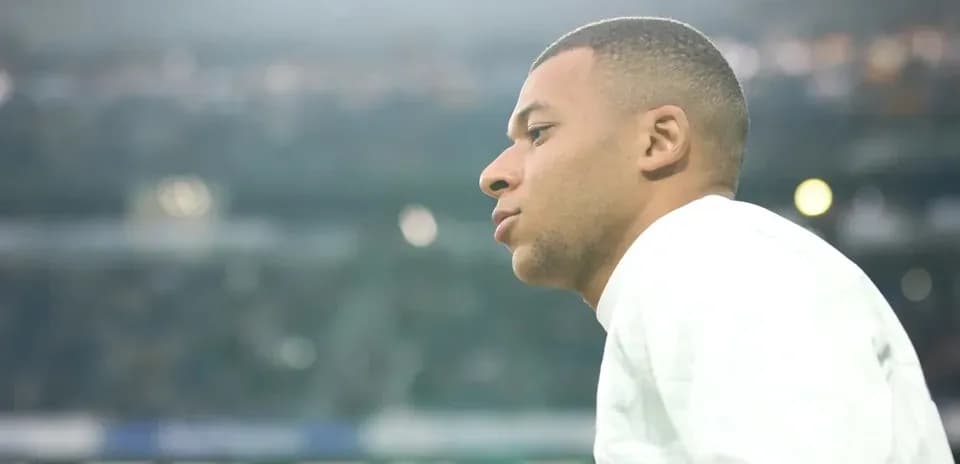 Player looking focused before the match