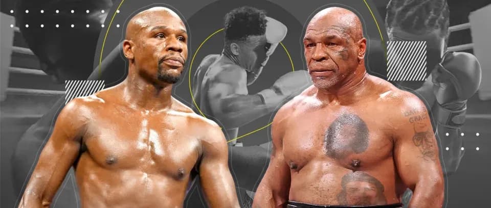 Mayweather vs Tyson Clash