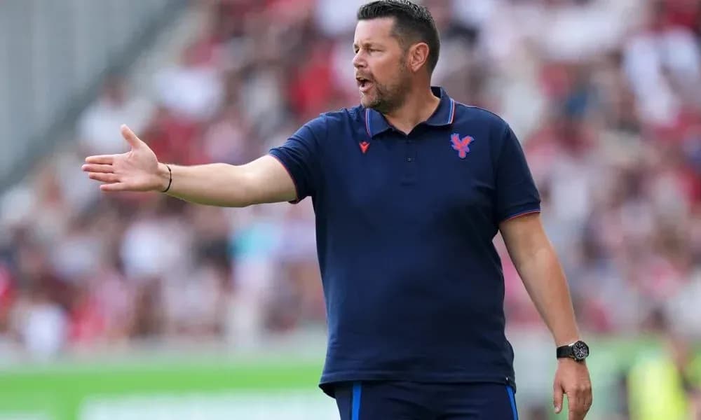 Manager giving instructions during a match