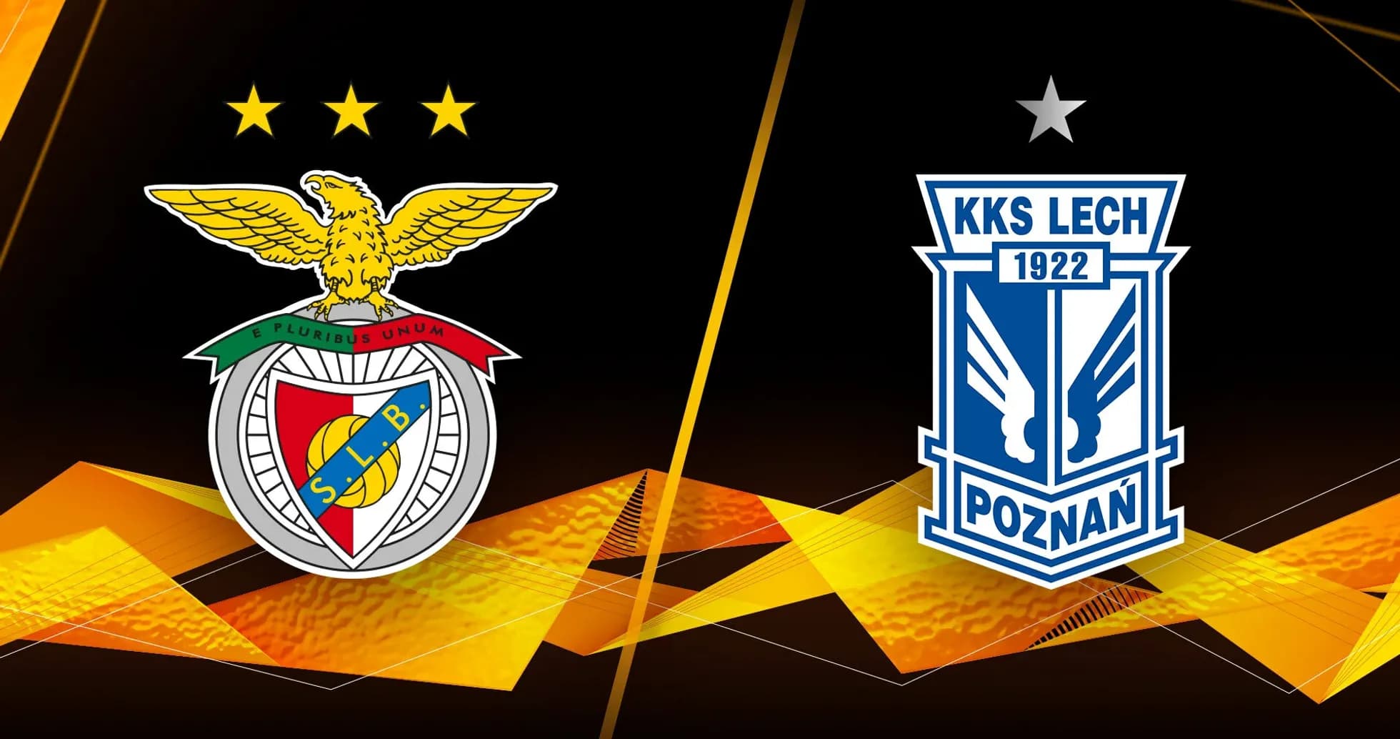 Benfica and Lech Poznan club logos
