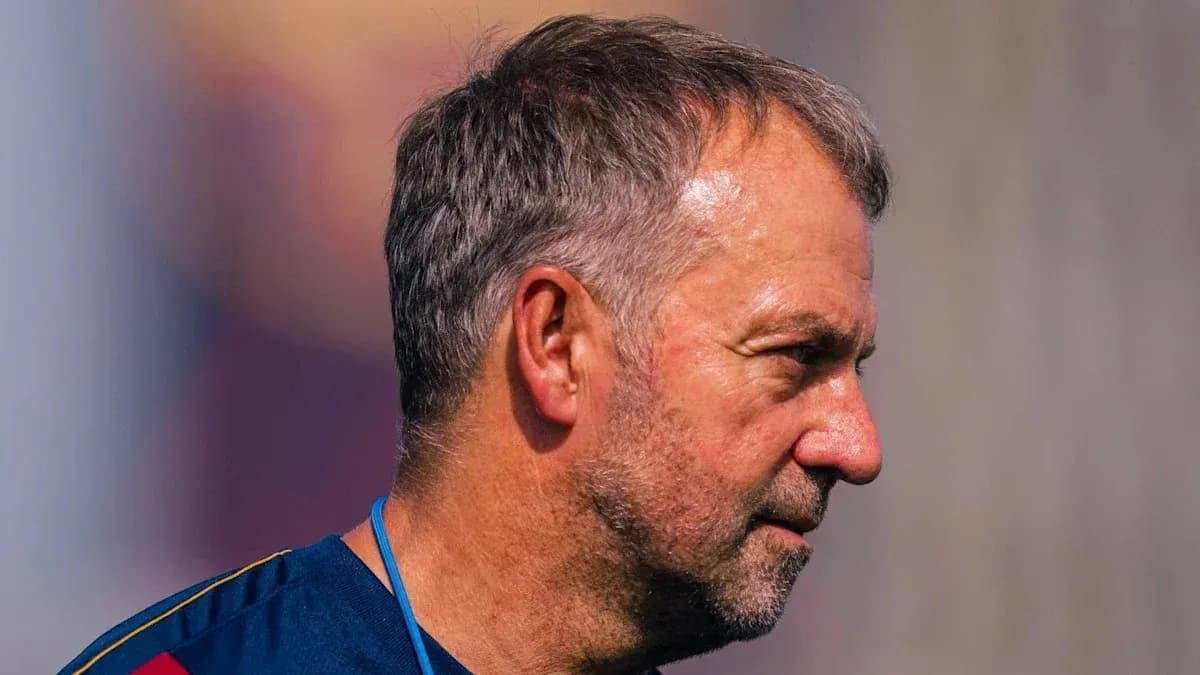 Coach observing during training session