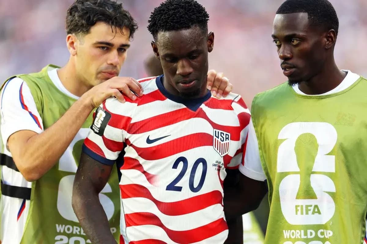 USA players during World Cup 2026 match