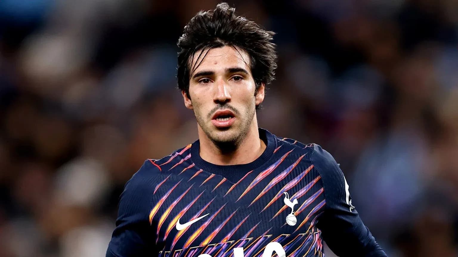 Player in Tottenham jersey during match
