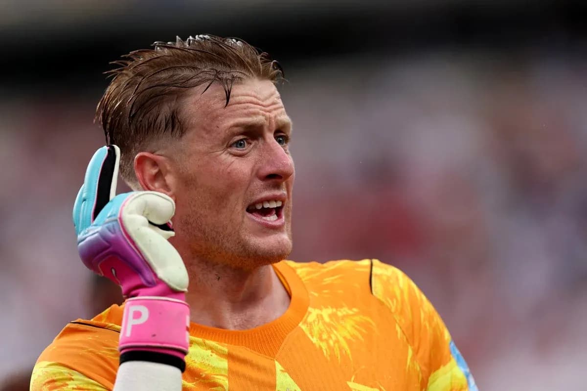 Goalkeeper communicating with teammates during match