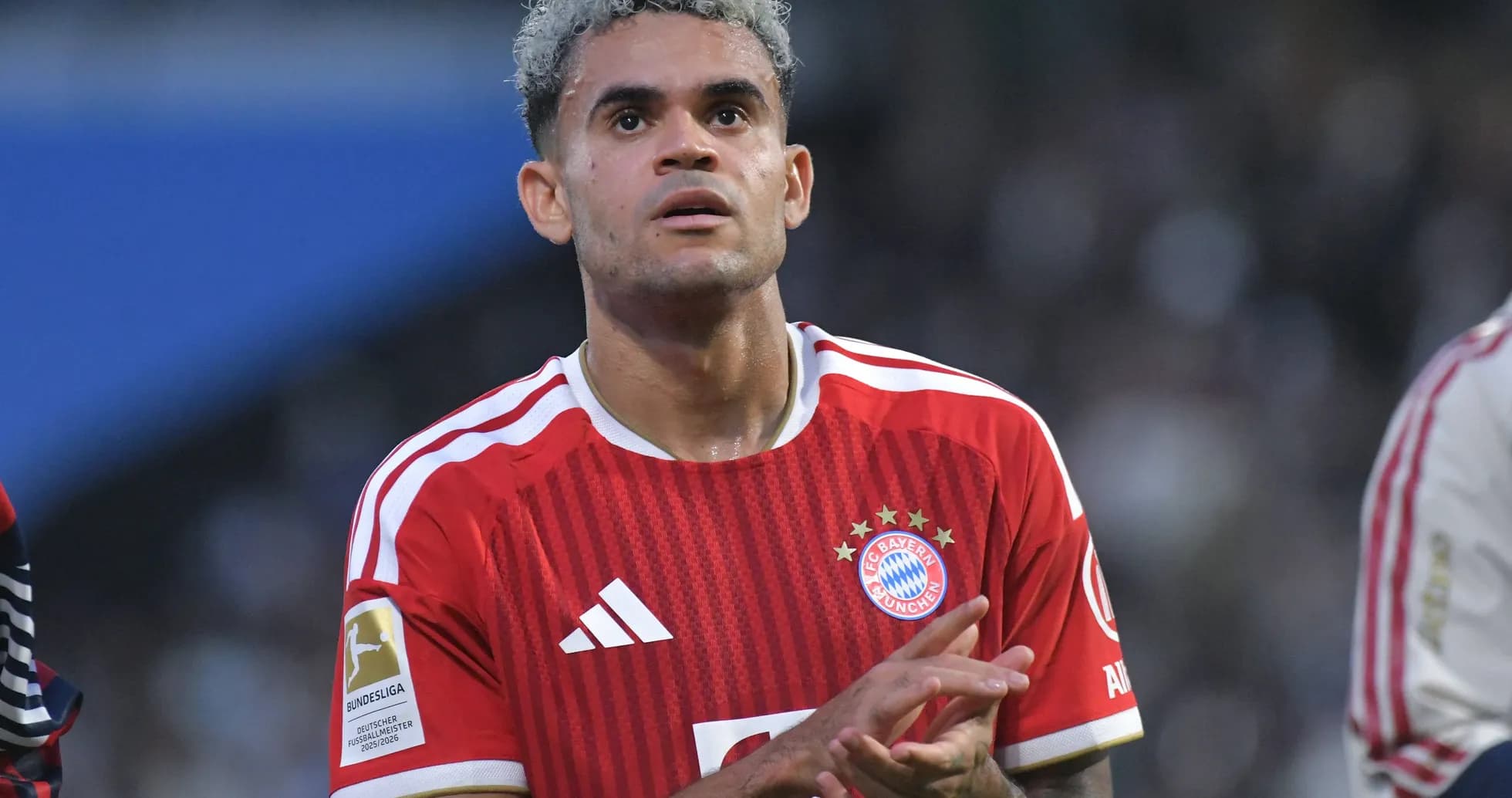 Player in Bayern Munich kit during match