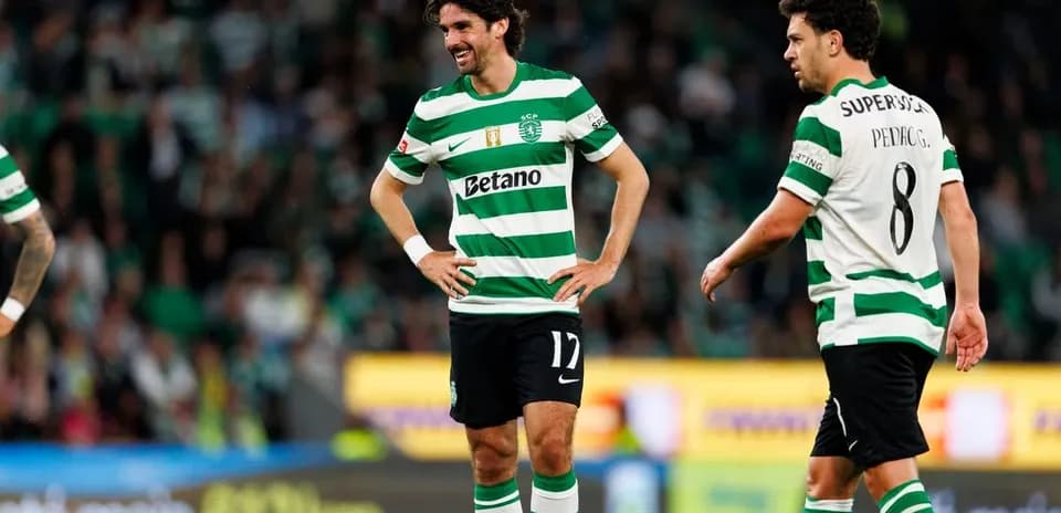 Sporting players on field during match