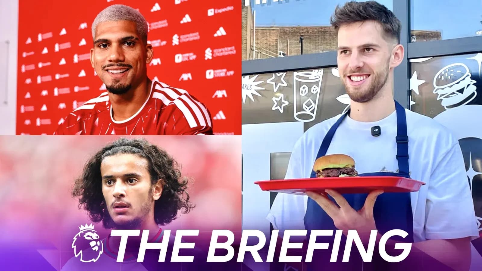 Three players featured in promotional segment for Premier League