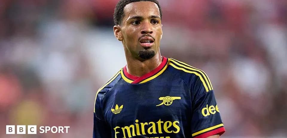 Player in Arsenal jersey during a match