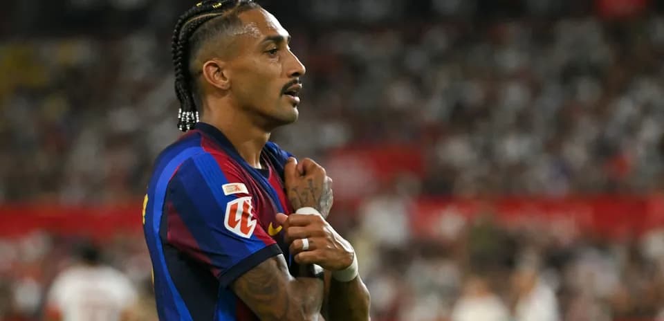 Player in Barcelona jersey during a match