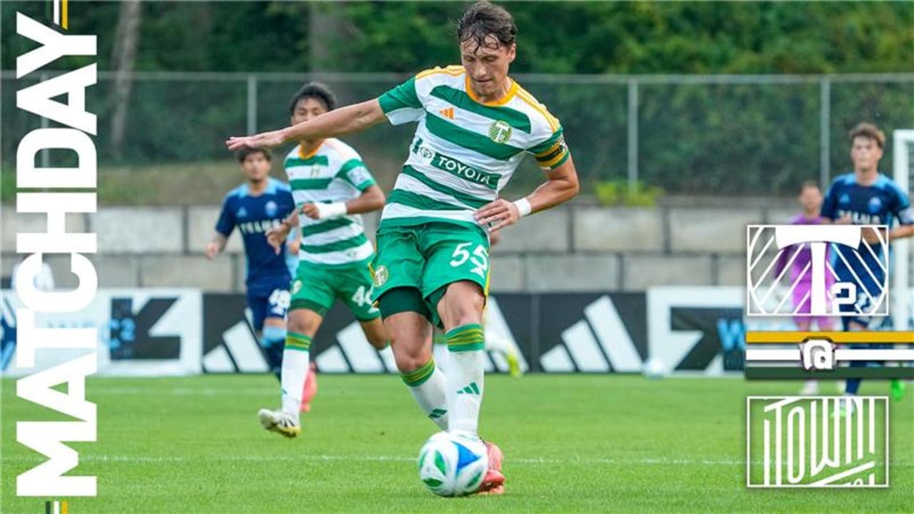 Player from Portland Timbers II in action
