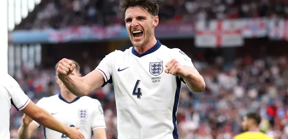 Player celebrating after a goal during match
