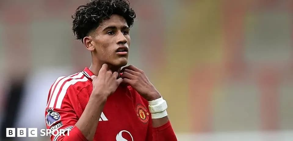 Player adjusting collar during match at stadium