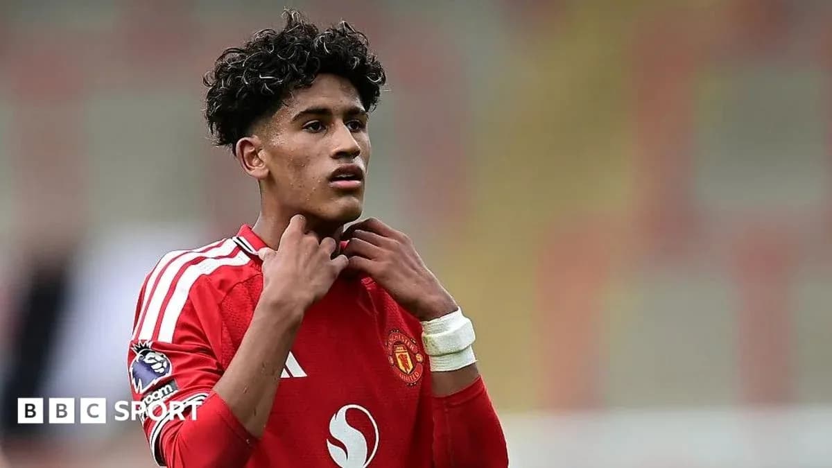 Player adjusting collar during match at stadium