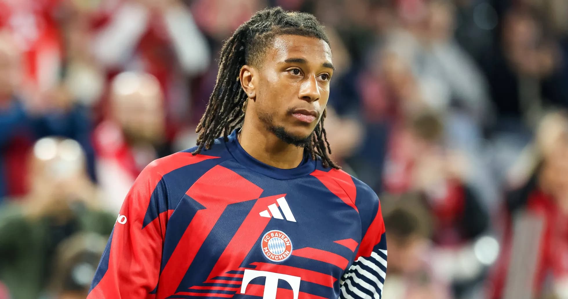 Player in Bayern Munich kit during match