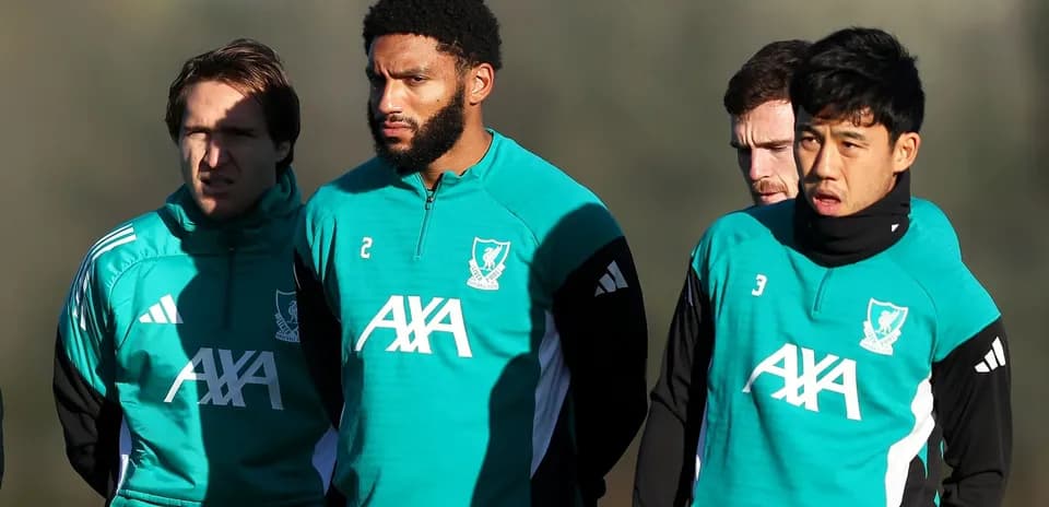 Players in training gear during practice session