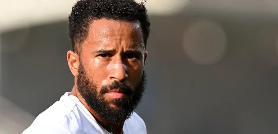 Player looking focused during training session