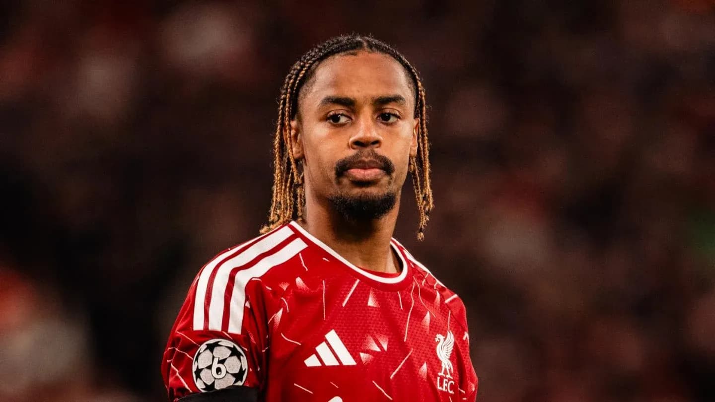 Player in Liverpool jersey during match