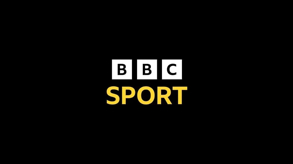 BBC Sport logo with black background