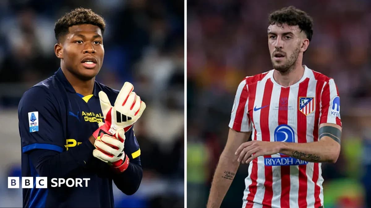 Goalkeeper and player from different teams in action