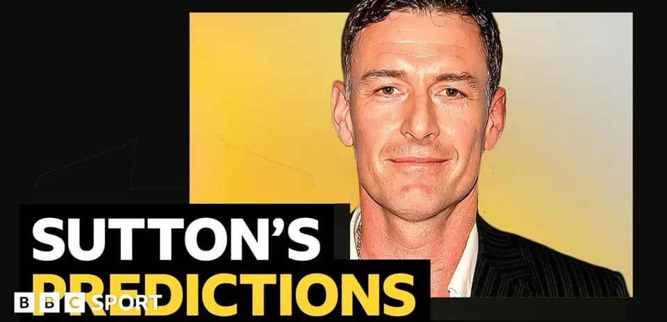 Person presenting predictions for sports matches