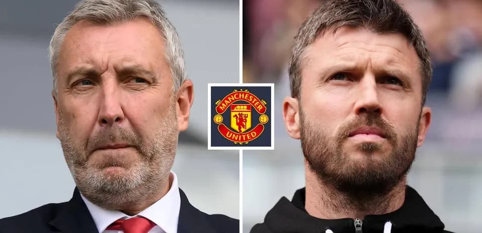 Two coaches from Manchester United side by side