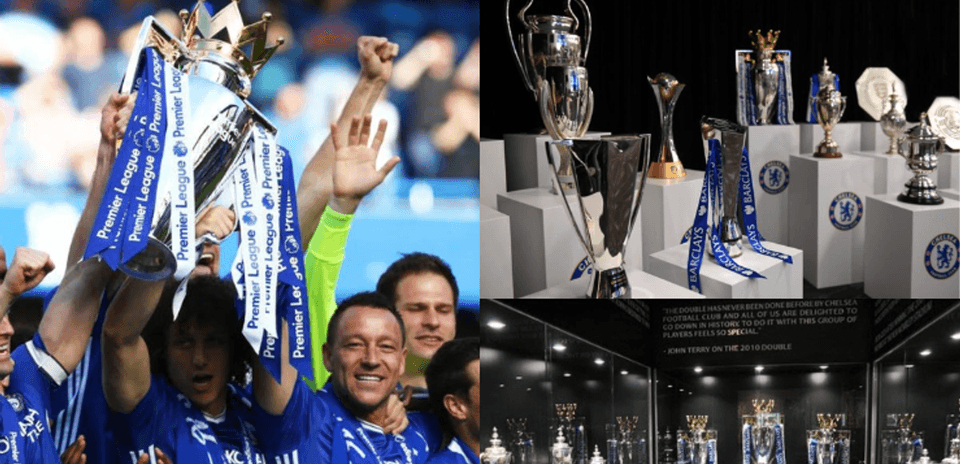 Complete Record of Trophies Won by Chelsea Football Club