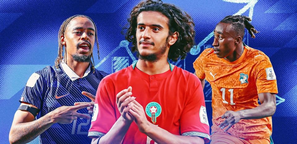 2026 World Cup Rising Stars: Bouaddi Shines, Barcola Impresses, Diomande’s Value Surges