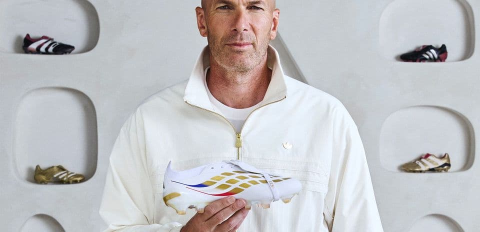 Zinedine Zidane and adidas Celebrate 30 Years with Limited Edition Predator Boots