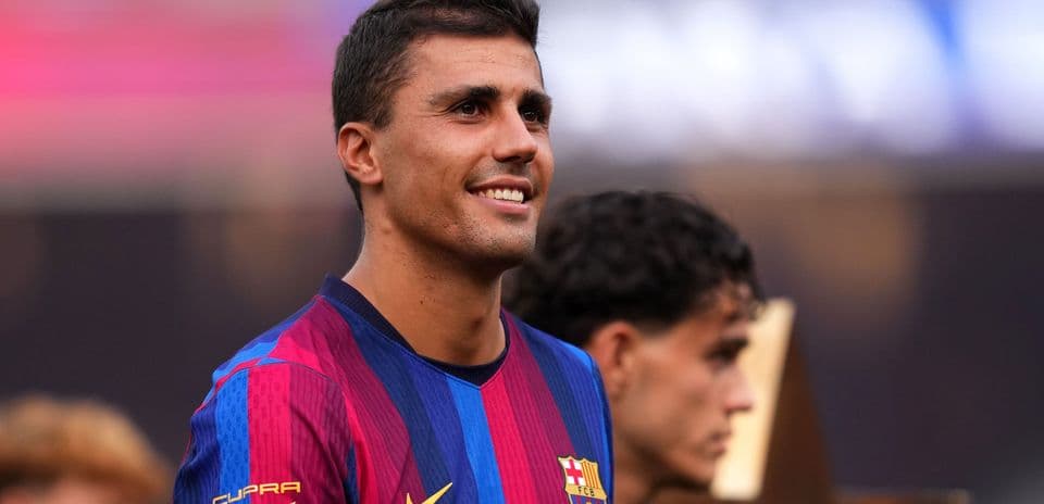 Rodri Set to Debut for Barcelona Against Athletic Club as Gavi Remains Out