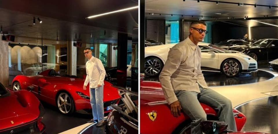 Cristiano Ronaldo's $21 Million Supercar Collection Unveiled