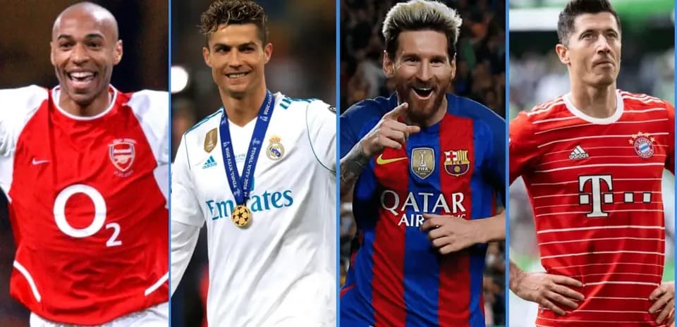 Top 10 UEFA Champions League Goal Scorers of All Time