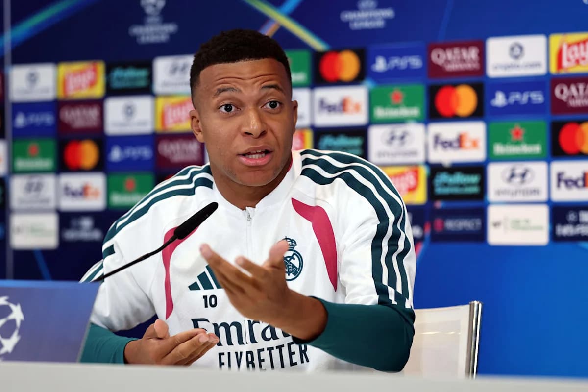 Kylian Mbappé Responds to Criticism Over Defensive Efforts Ahead of Champions League Match