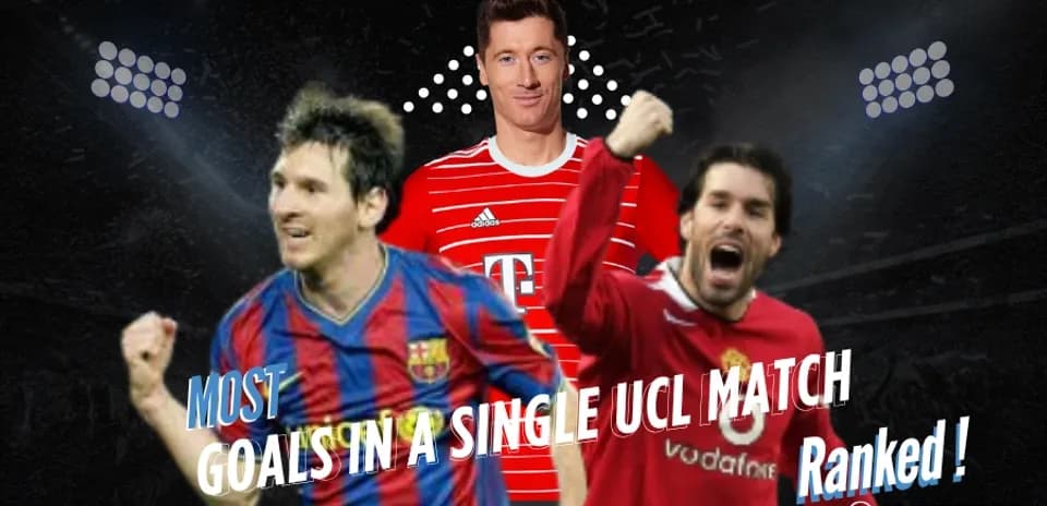 Top Players with Most Goals in a Single Champions League Match