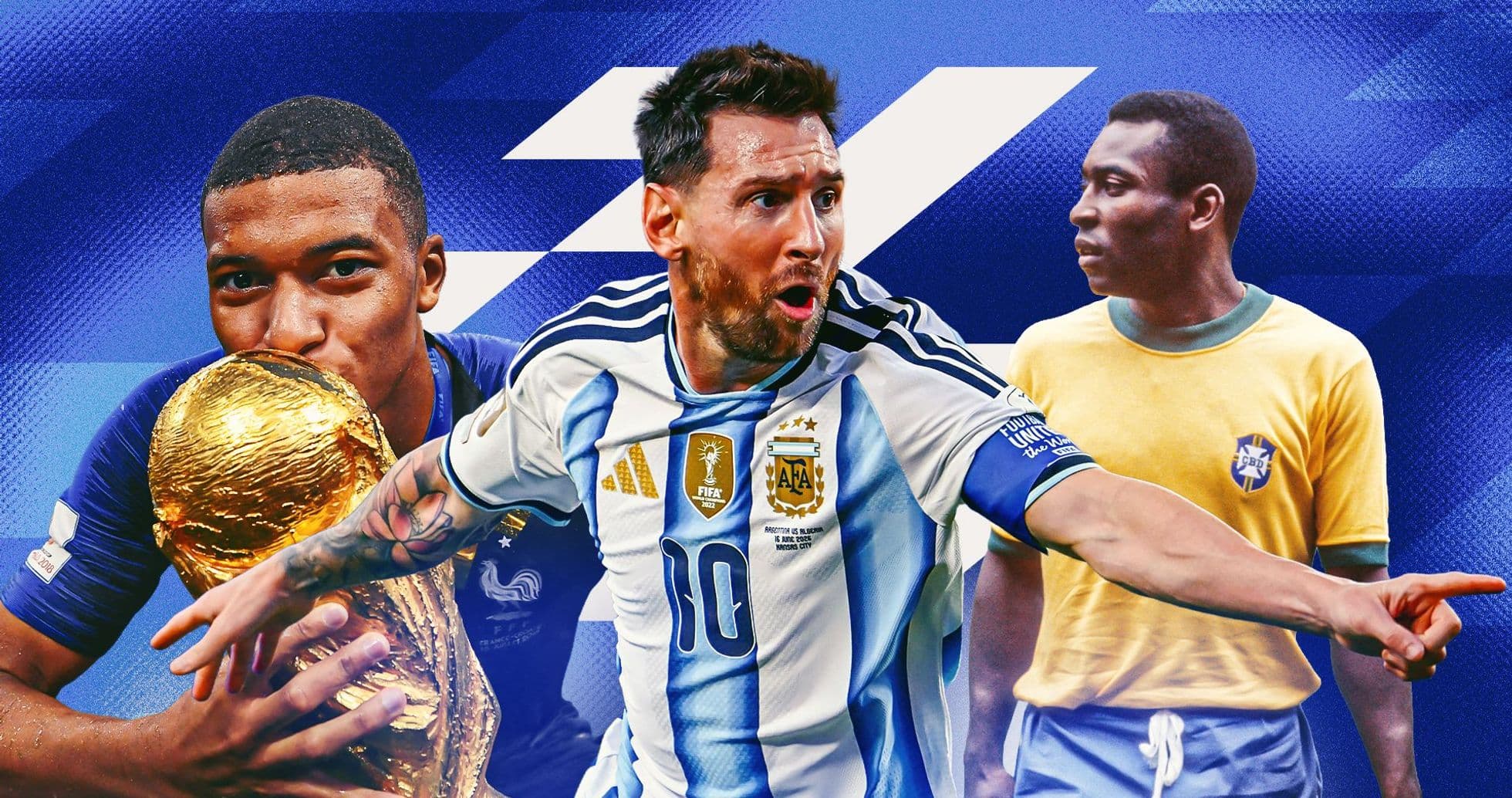 Top 10 World Cup Legends: Messi, Pelé, Mbappé and More