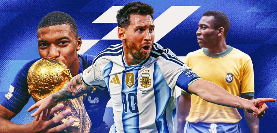 Top 10 World Cup Legends: Messi, Pelé, Mbappé and More
