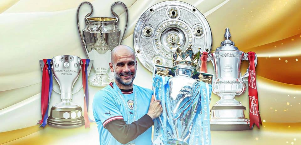 A Complete Record of Pep Guardiola’s Managerial Trophies