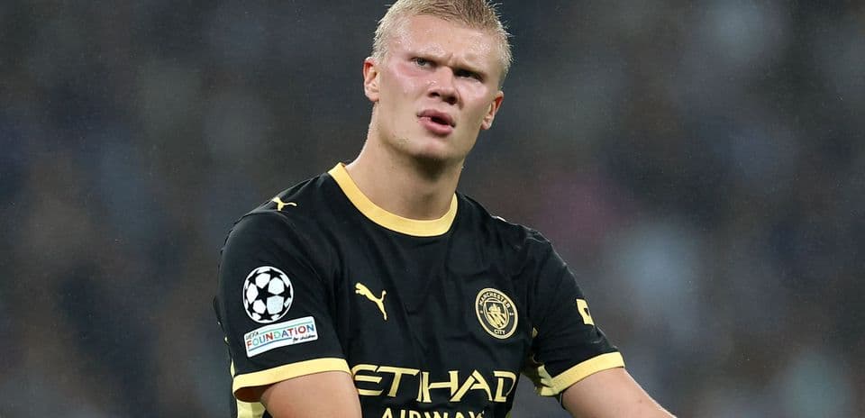 Erling Haaland Matches Aguero's Record with Brace in Man City's Tough Win at Porto