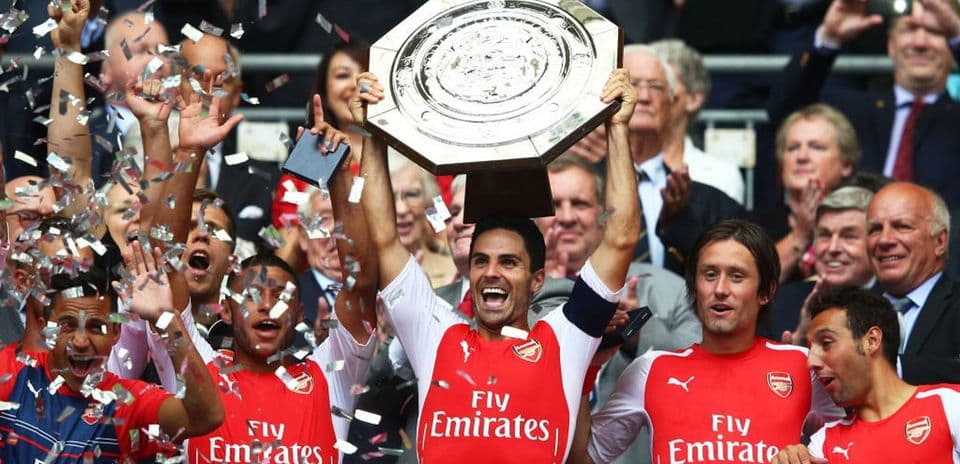 Arsenal's Premier League Seasons After Every Community Shield Win