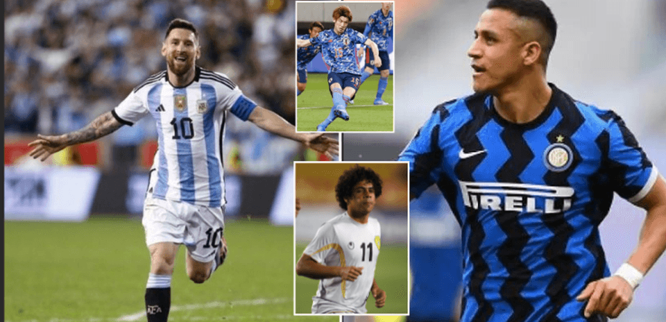 Lionel Messi, Alexis Sanchez and the World’s Top 10 Shortest Footballers