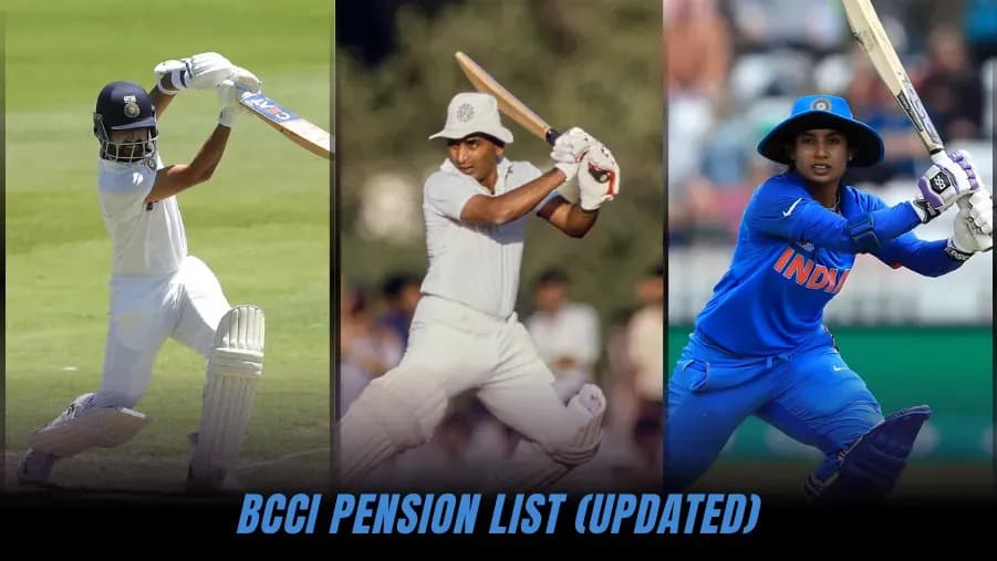 BCCI Pension List 2025: Monthly Payments to Retired Indian Cricketers